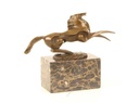 [LA-46971] Bronzeskulptur Bronzefigur Sich Aufbäumendes Pferd Abstrakt-Stil Bild 16