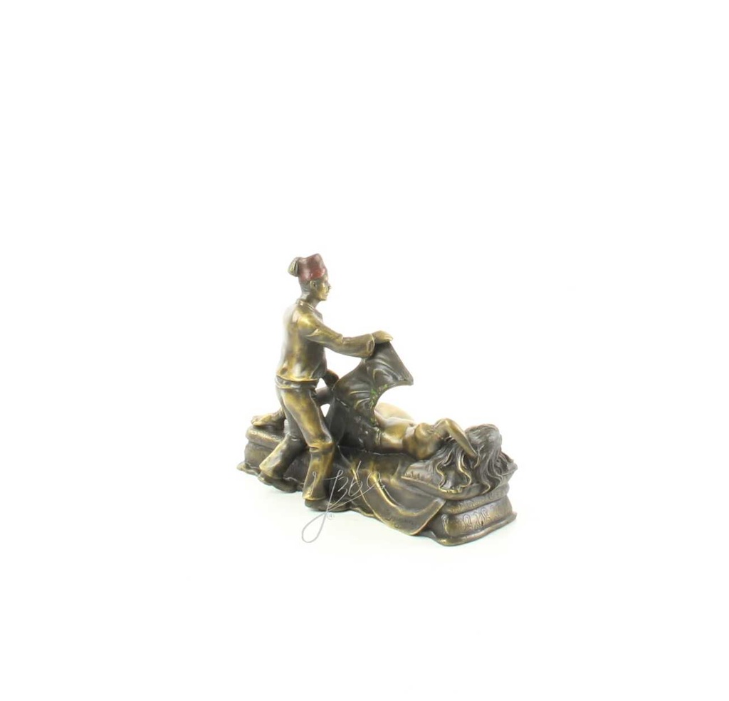 [LA-47117] Bronzeskulptur Bronzefigur Liegende Nackte Frau Bild 10