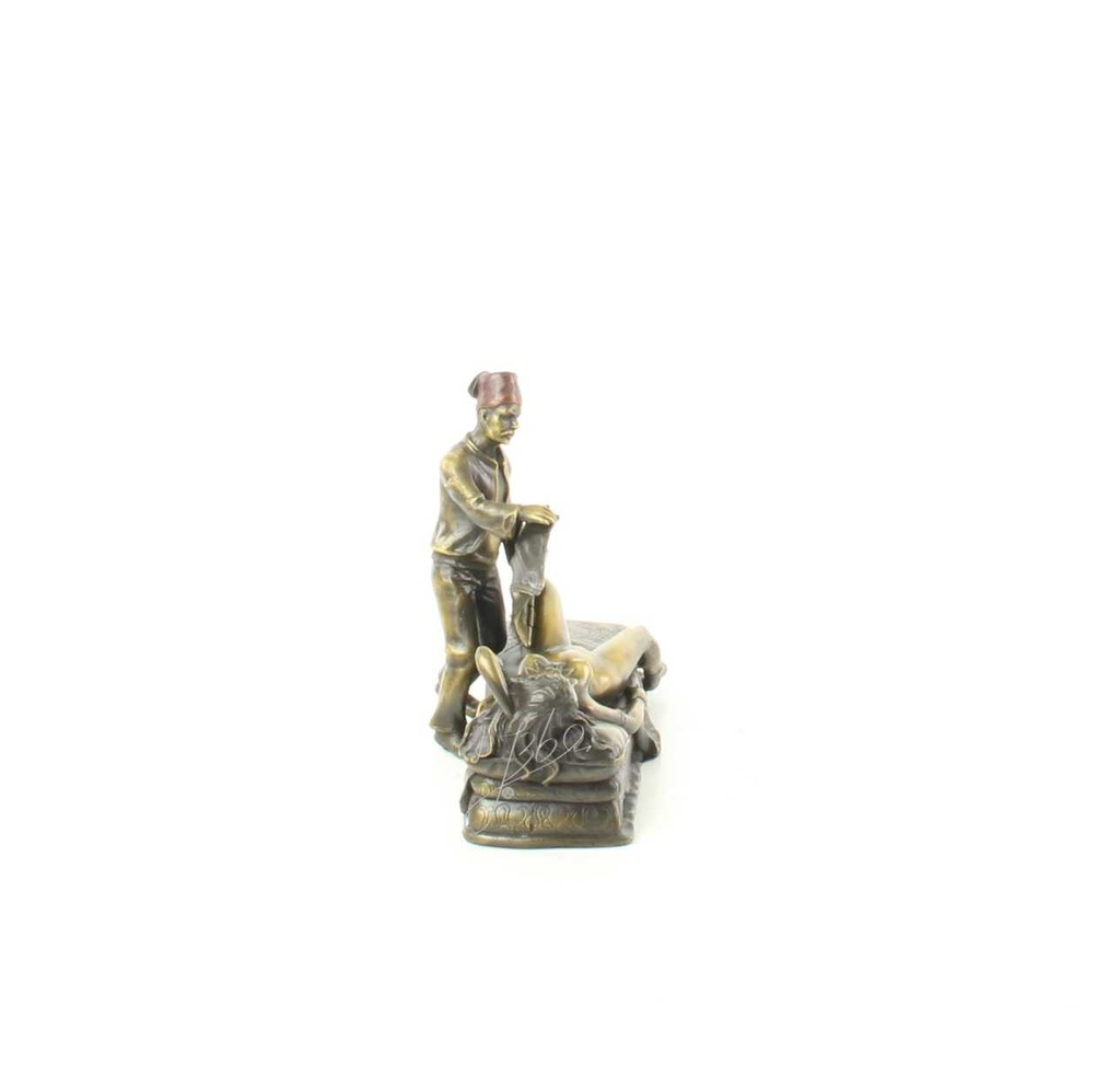 [LA-47117] Bronzeskulptur Bronzefigur Liegende Nackte Frau Bild 12