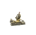 [LA-47117] Bronzeskulptur Bronzefigur Liegende Nackte Frau Bild 15