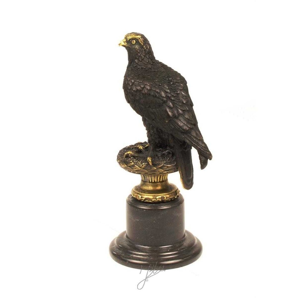 [LA-47118] Bronzeskulptur Bronzefigur Adler #47118 Bild 4