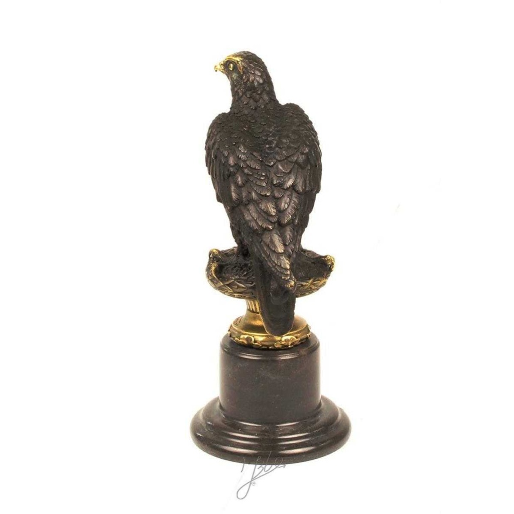 [LA-47118] Bronzeskulptur Bronzefigur Adler #47118 Bild 6