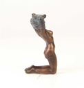 [LA-47121] Bronzeskulptur Bronzefigur Entkleidende Frau Girl Bild 11