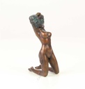 [LA-47121] Bronzeskulptur Bronzefigur Entkleidende Frau Girl Bild 13