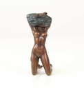 [LA-47121] Bronzeskulptur Bronzefigur Entkleidende Frau Girl Bild 15