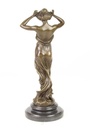 [LA-47123] Bronzeskulptur Bronzefigur Nymphe Des Tals Bild 9