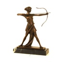 [LA-47189] Bronzeskulptur Bronzefigur Diana Göttin der Jagd Bild 16