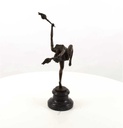 [LA-47190] Bronzeskulptur Bronzefigur Flammenspringer Bild 3