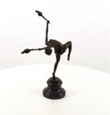 [LA-47190] Bronzeskulptur Bronzefigur Flammenspringer Bild 4
