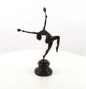 [LA-47190] Bronzeskulptur Bronzefigur Flammenspringer Bild 7
