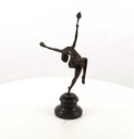 [LA-47190] Bronzeskulptur Bronzefigur Flammenspringer Bild 8