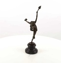 [LA-47190] Bronzeskulptur Bronzefigur Flammenspringer Bild 9