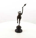 [LA-47190] Bronzeskulptur Bronzefigur Flammenspringer Bild 10