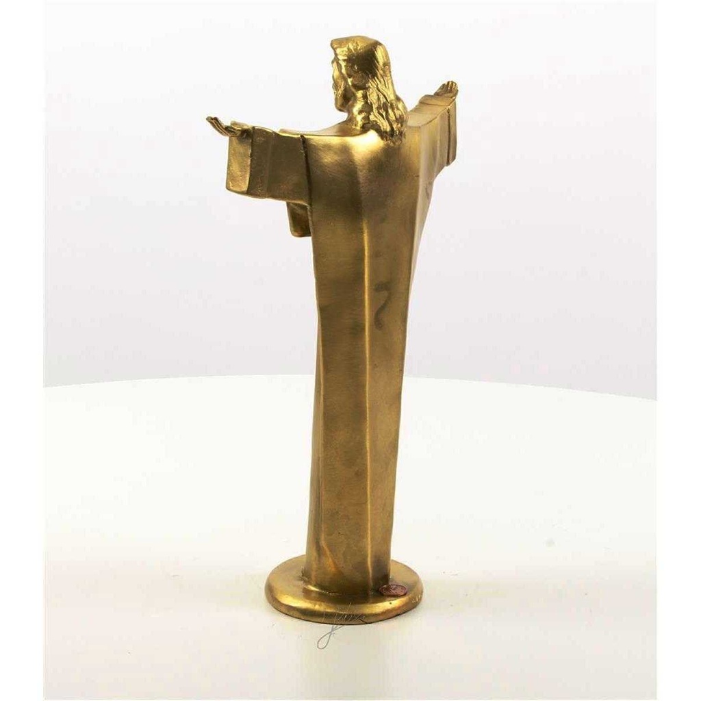[LA-47191] Bronzeskulptur Bronzefigur Christus Der Erlöser Bild 7