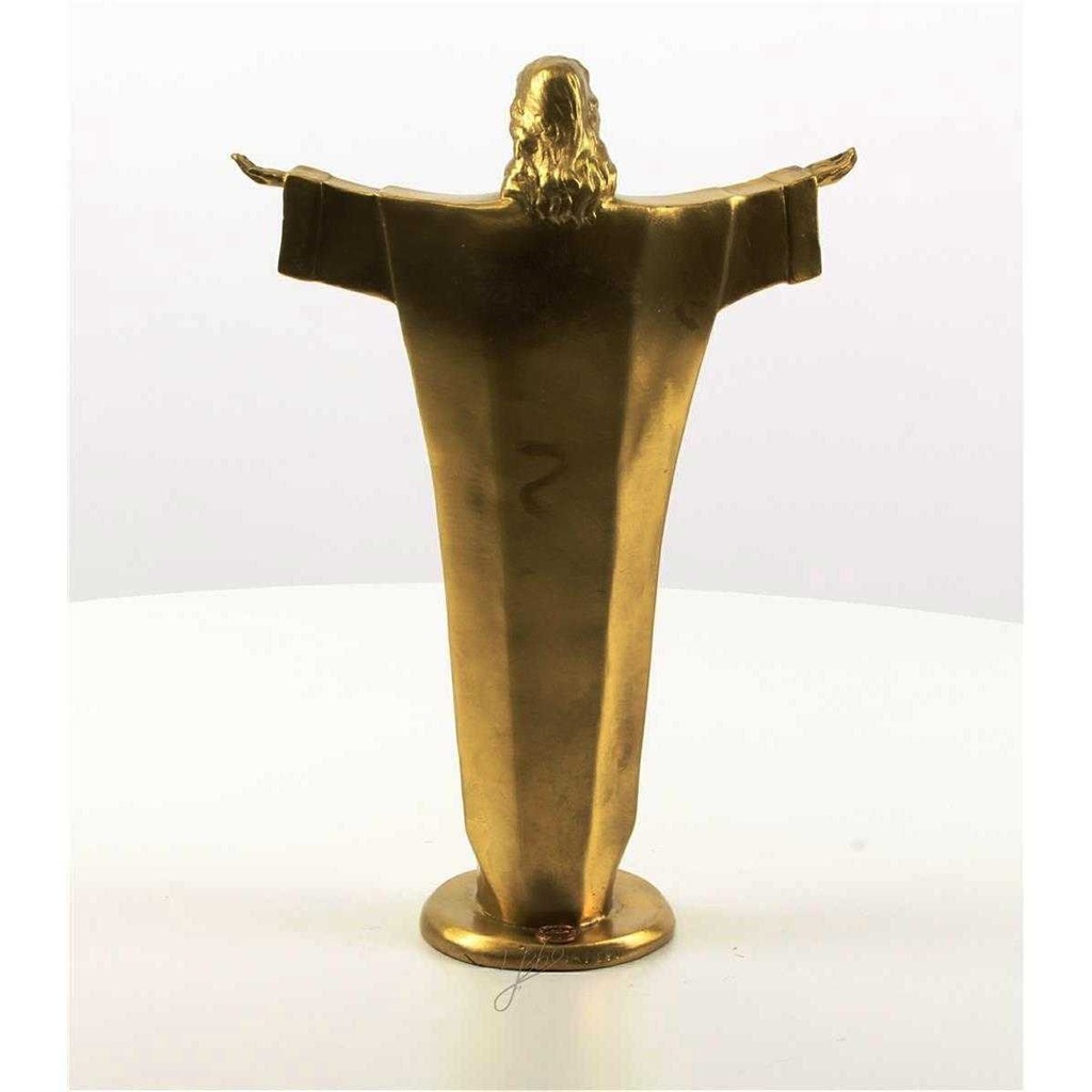 [LA-47191] Bronzeskulptur Bronzefigur Christus Der Erlöser Bild 9