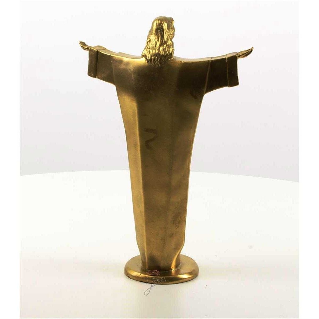 [LA-47191] Bronzeskulptur Bronzefigur Christus Der Erlöser Bild 10