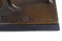 [LA-47193] Bronzeskulptur Bronzefigur Diana mit Hund Bild 13