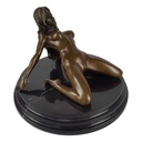 [LA-47197] Bronzeskulptur Bronzefigur Erotik Liegende Nackte Frau #47197 Bild 5