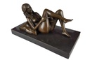 [LA-47198] Bronzeskulptur Bronzefigur Erotik Liegende Nackte Frau #47198 Bild 2