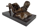 [LA-47198] Bronzeskulptur Bronzefigur Erotik Liegende Nackte Frau #47198 Bild 6