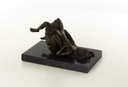 [LA-47199] Bronzeskulptur Bronzefigur Erotik zwei Frauen Lesben Beim Oralverkehr Bild 13