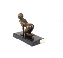 [LA-47203] Bronzeskulptur Bronzefigur Erotik Weiblicher Akt #47203 Bild 4