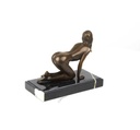 [LA-47203] Bronzeskulptur Bronzefigur Erotik Weiblicher Akt #47203 Bild 8