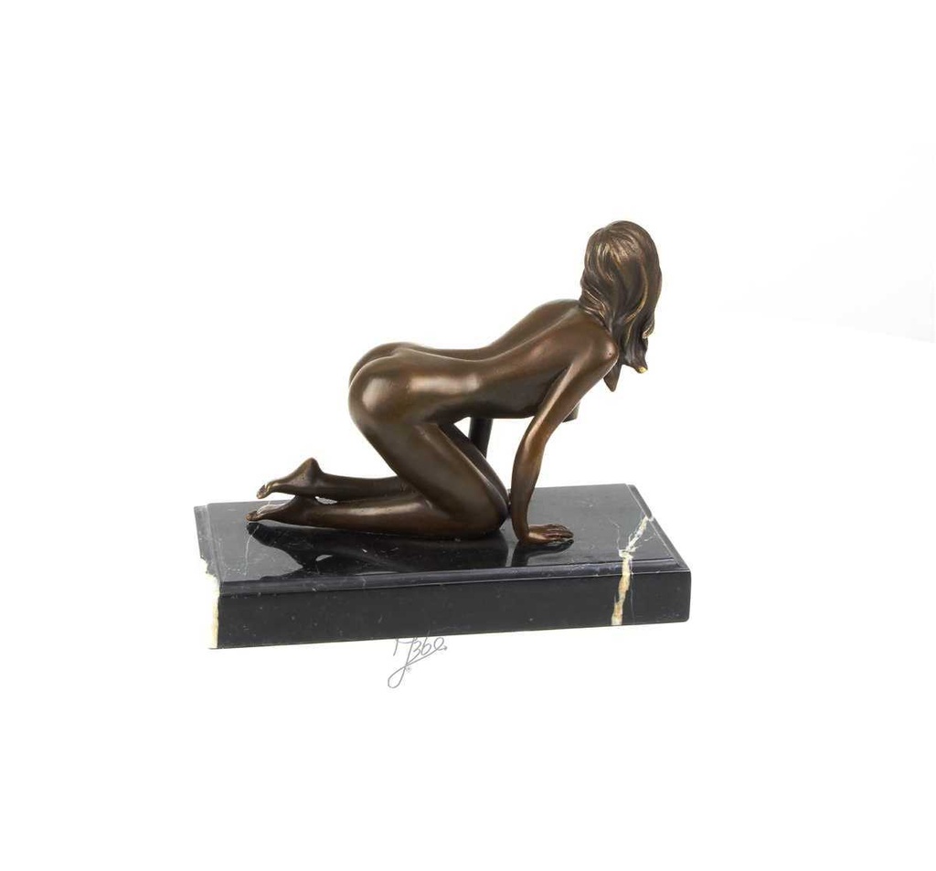[LA-47203] Bronzeskulptur Bronzefigur Erotik Weiblicher Akt #47203 Bild 9