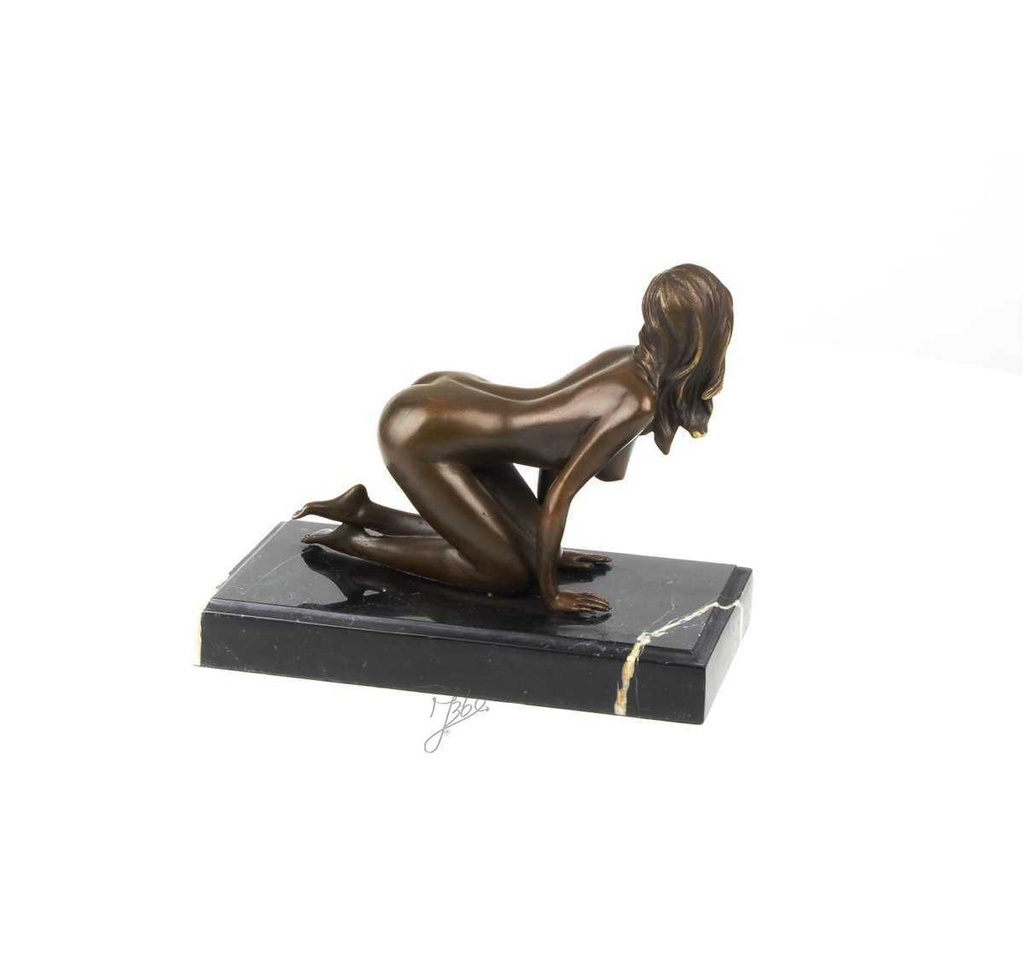[LA-47203] Bronzeskulptur Bronzefigur Erotik Weiblicher Akt #47203 Bild 10
