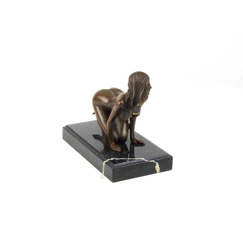 [LA-47203] Bronzeskulptur Bronzefigur Erotik Weiblicher Akt #47203 Bild 12