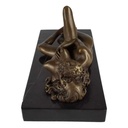 [LA-47216] Bronzeskulptur Bronzefigur Erotik Mann Frau liegend Liebesakt Bild 4