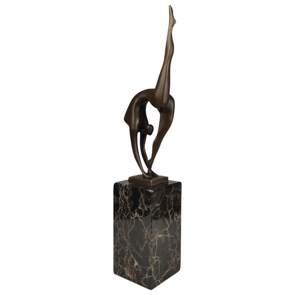 [LA-47223] Bronzeskulptur Bronzefigur Verdreherin #47223 Bild 2