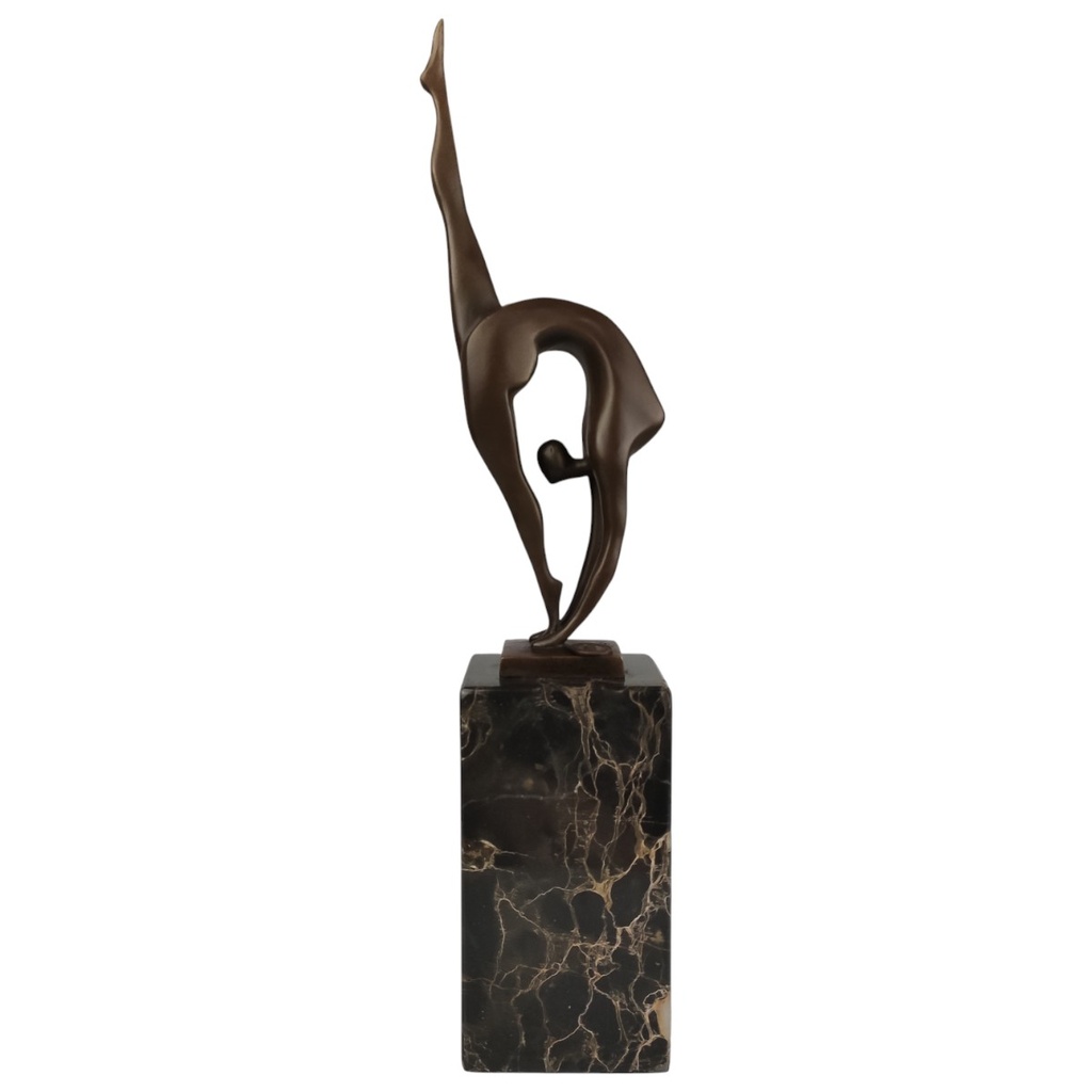 [LA-47223] Bronzeskulptur Bronzefigur Verdreherin #47223 Bild 5