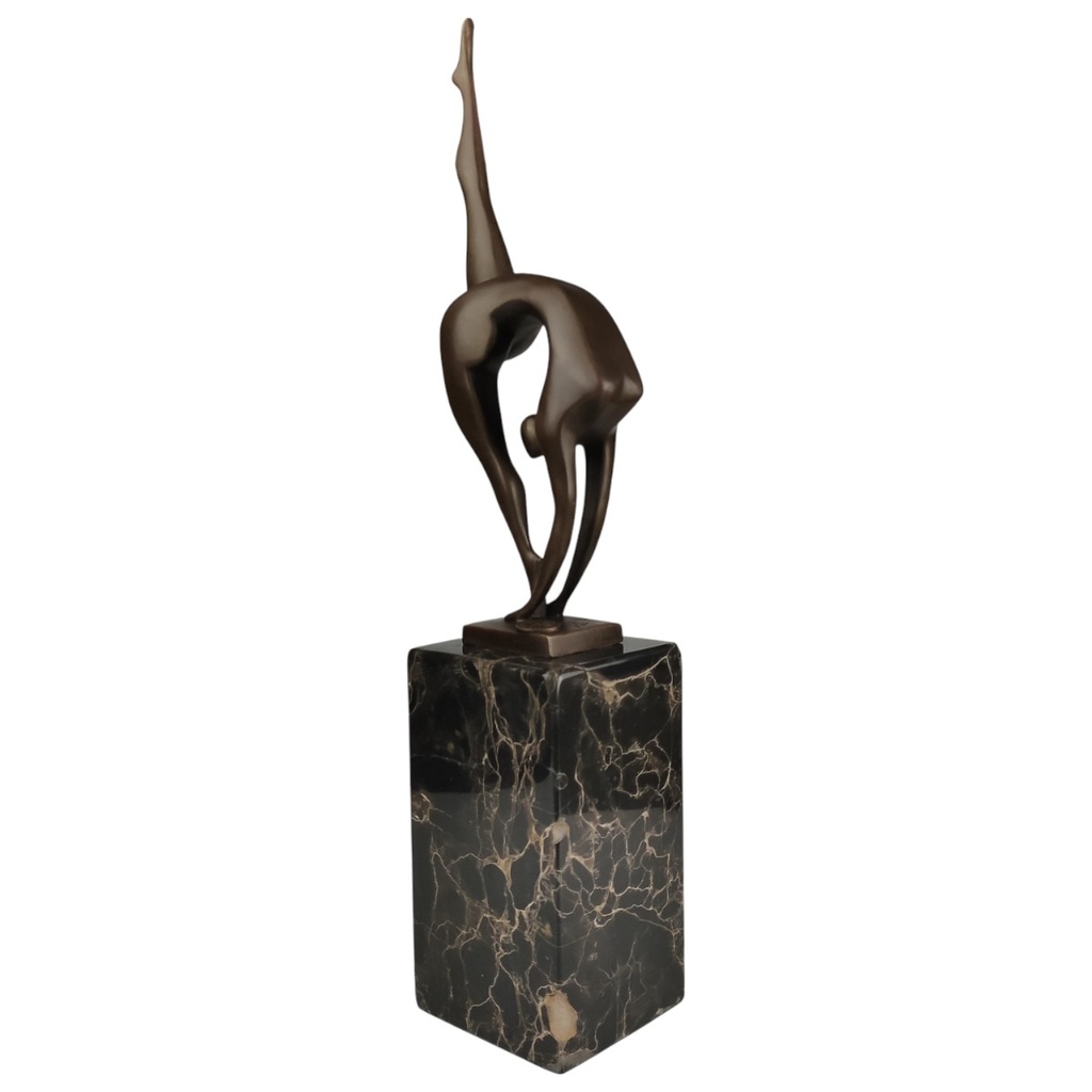 [LA-47223] Bronzeskulptur Bronzefigur Verdreherin #47223 Bild 6