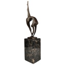 [LA-47223] Bronzeskulptur Bronzefigur Verdreherin #47223 Bild 6