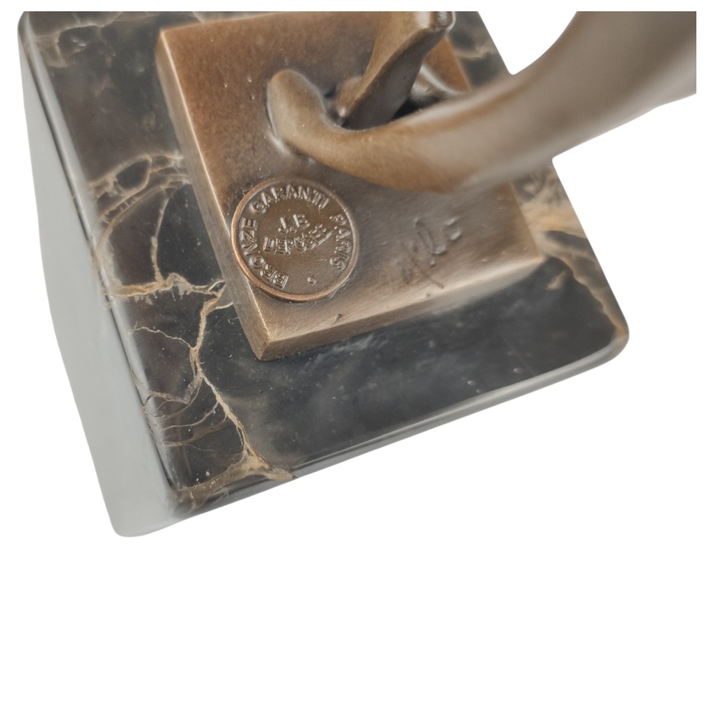 [LA-47223] Bronzeskulptur Bronzefigur Verdreherin #47223 Bild 8