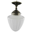 [LA-48983] Lampenschirm Ersatzglas Ersatzschirm Glasschirm Glas weiß #48983 Bild 2