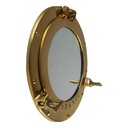[LA-49003] Spiegel Aluminium brüniert Bullauge Schiffsfenster #49003 Bild 3