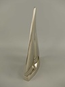[LA-49004] Skulptur Figur Aluminium vernickelt Schiff #49004 Bild 6
