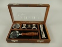 [LA-49006] Nautikset Vernickelt Holzdose L 22cm Bild 3