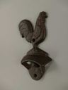 [LA-49054] Eisen Wand Flaschenöffner Huhn Farbe H 14cm Bild 3