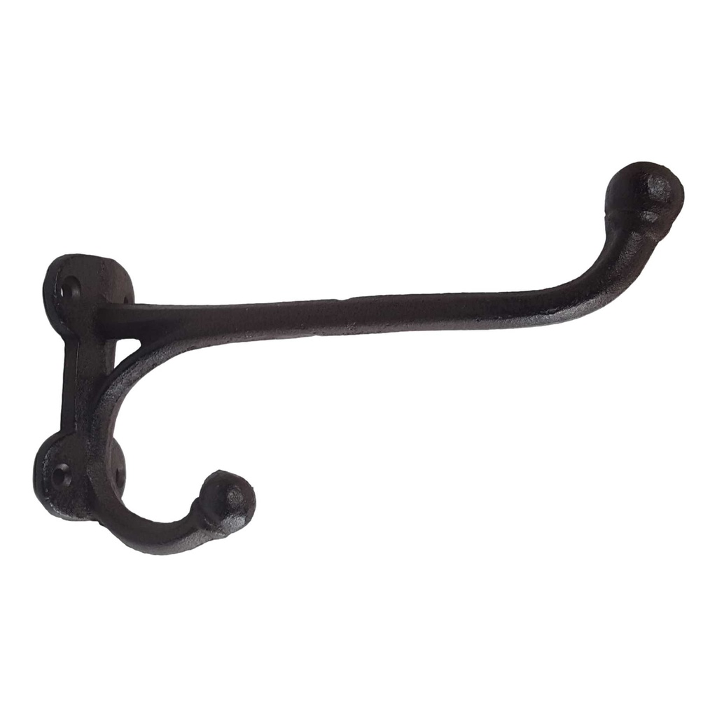 [LA-49061] Garderobenhaken Wandhaken Kleiderhaken Mantelhaken Gusseisen Rustikal #49061 Bild 2