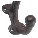 [LA-49061] Garderobenhaken Wandhaken Kleiderhaken Mantelhaken Gusseisen Rustikal #49061 Bild 3