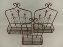 [LA-49089] Eisen Wandhänger Rostig 3st. H 51-46x30/40cm Bild 2