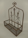 [LA-49089] Eisen Wandhänger Rostig 3st. H 51-46x30/40cm Bild 4
