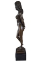 [LA-49790] Bronzeskulptur Bronzefigur Stehende Frau Bild 4