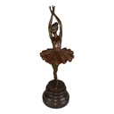 [LA-49793] Bronzeskulptur Bronzefigur Ballerina Balletttänzerin #49793 Bild 2
