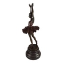 [LA-49793] Bronzeskulptur Bronzefigur Ballerina Balletttänzerin #49793 Bild 3