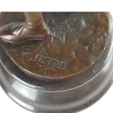 [LA-49793] Bronzeskulptur Bronzefigur Ballerina Balletttänzerin #49793 Bild 6