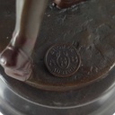 [LA-49793] Bronzeskulptur Bronzefigur Ballerina Balletttänzerin #49793 Bild 7